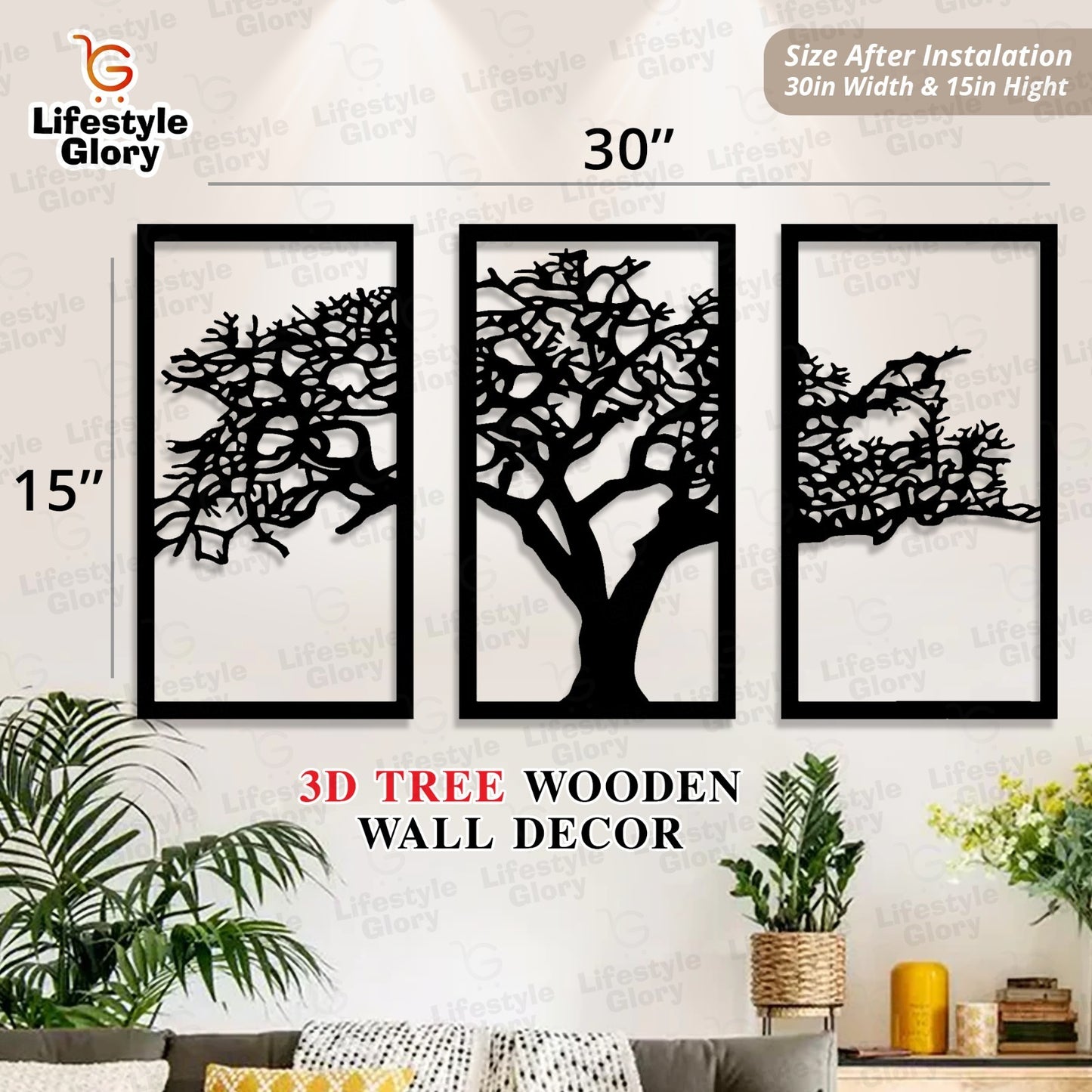 Tree Wooden Wall