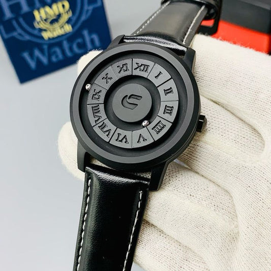 Magnetic Ball Dail Quartz Watch