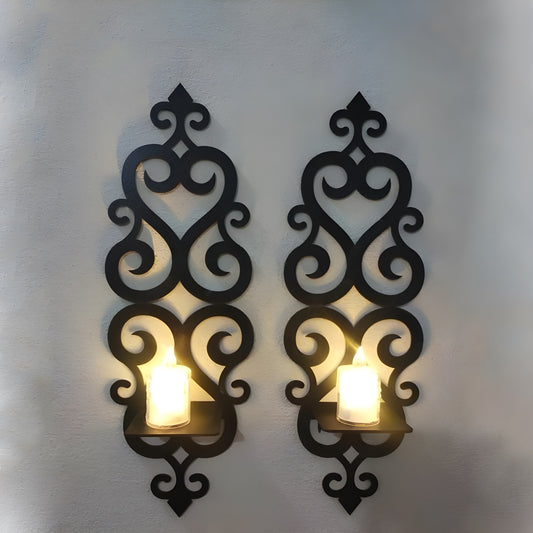 wooden 3d Wall Sconce