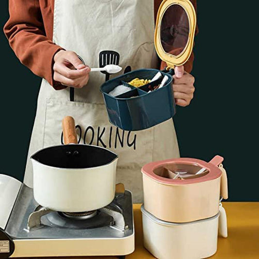 Partition Kitchen Seasoning Box